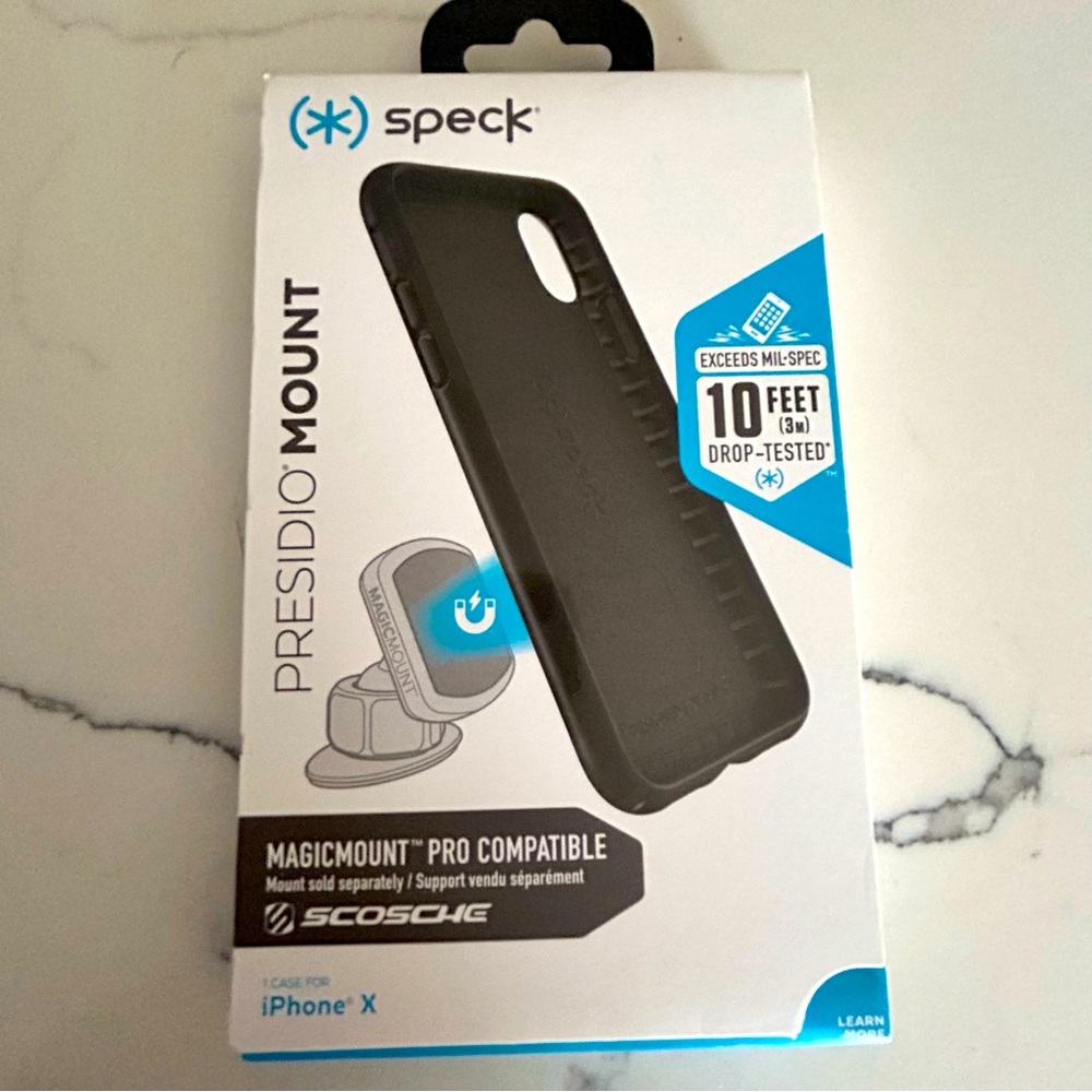 🌸3 for $20 Speck IPhone X I case iPhone cover case cellphone case Black